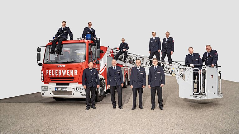 Feuerwehrkommandanten bei der HERMLE AG - Ehrenamtsfreundlicher Arbeitgeber