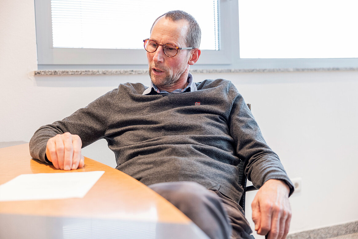 Frank Lichti, Kundenbetreuung und Leitung Arbeitsvorbereitung bei Fischer CNC-Technik
