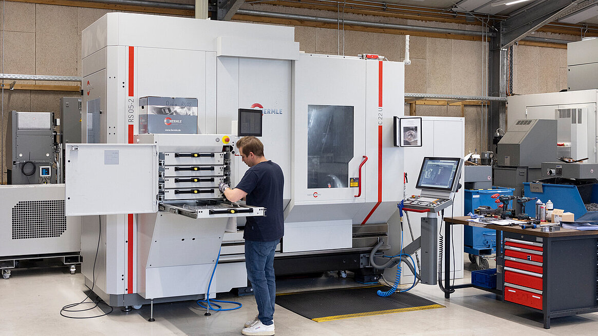 Das HERMLE High-Performance-Bearbeitungszentrum C 22 U bietet eine enorme Flexibilität.