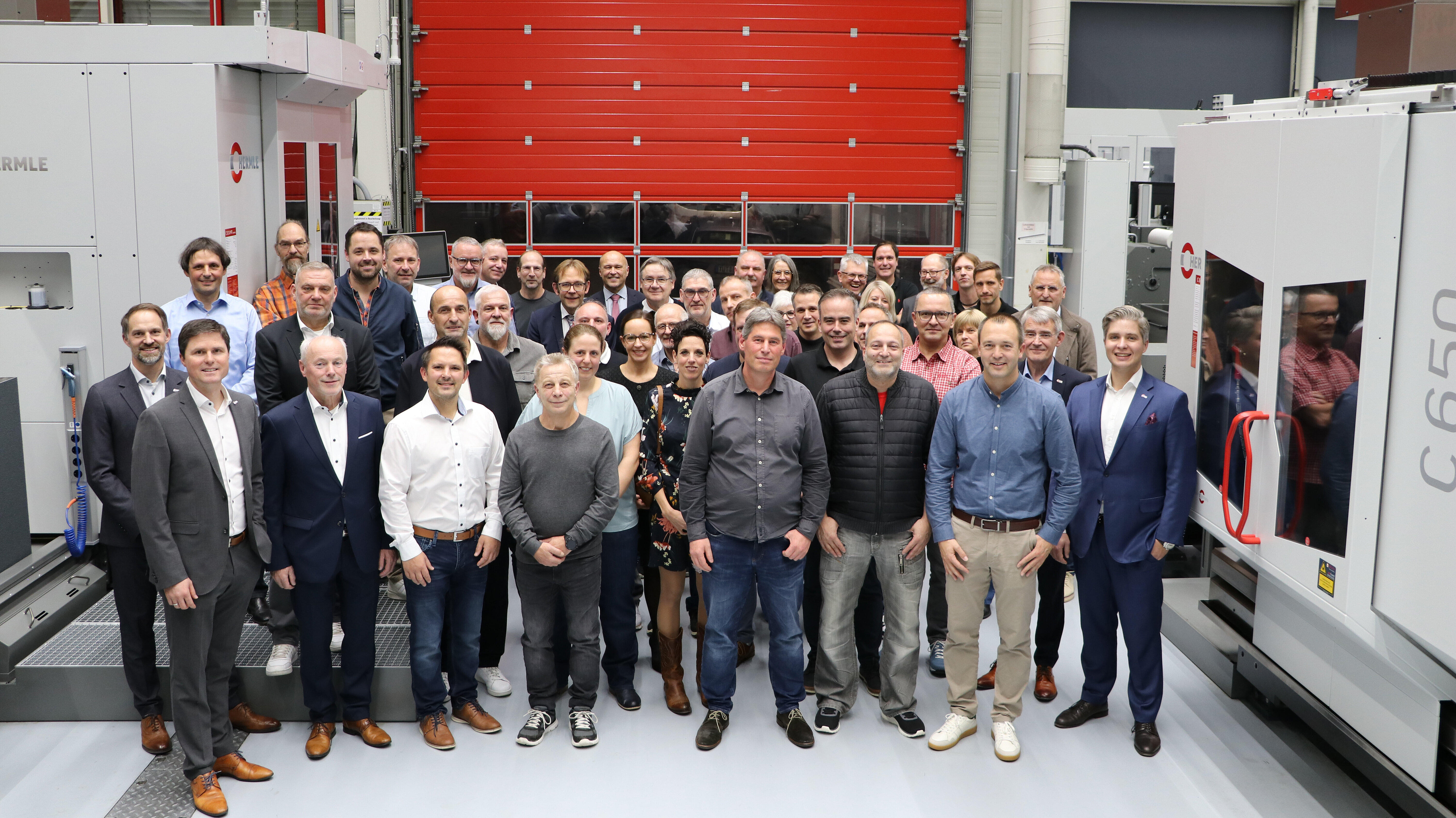 HERMLE Jubilare mit 25 Jahren Betriebszughörigkeit.