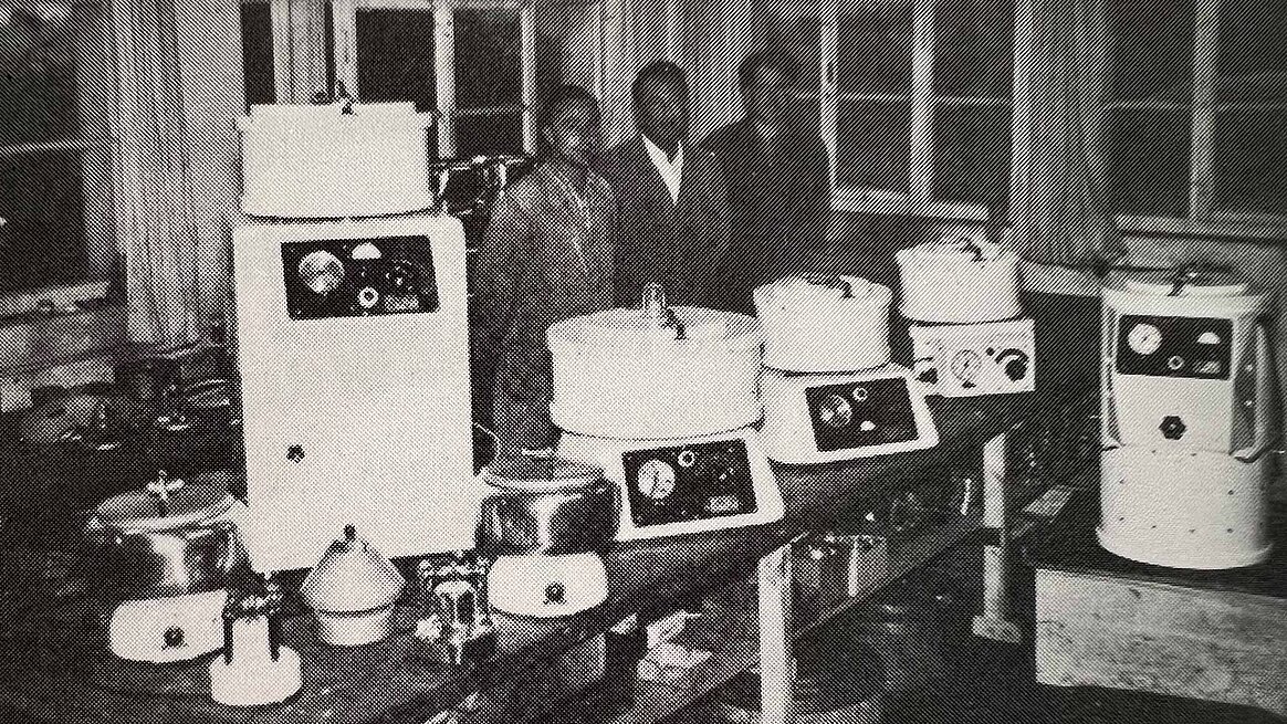 Zentrifugen-Herstellung 1956