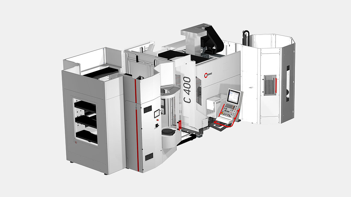 Die C 400 HS flex von Hermle