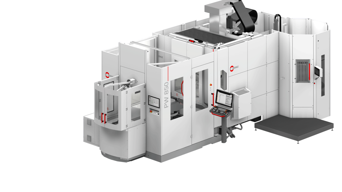 Der C42 GEN2 Palettenwechsler von Hermle