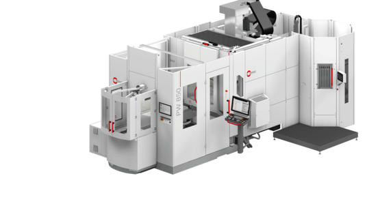Der C42 GEN2 Palettenwechsler von Hermle