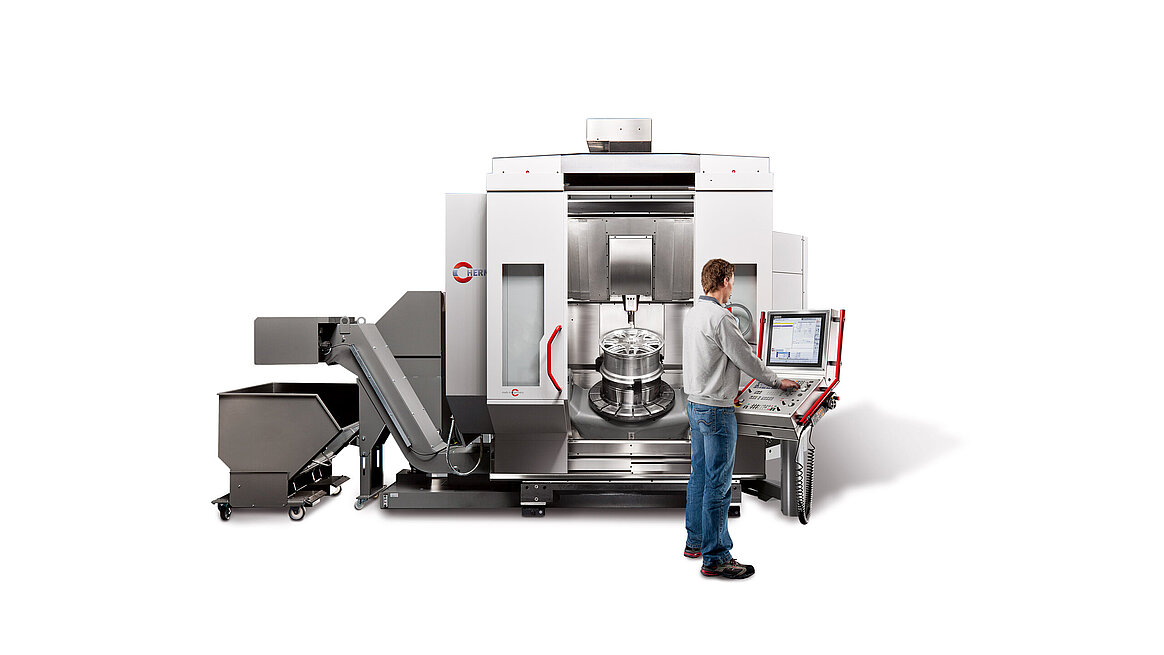Die Hermle Maschine C42 UMT.