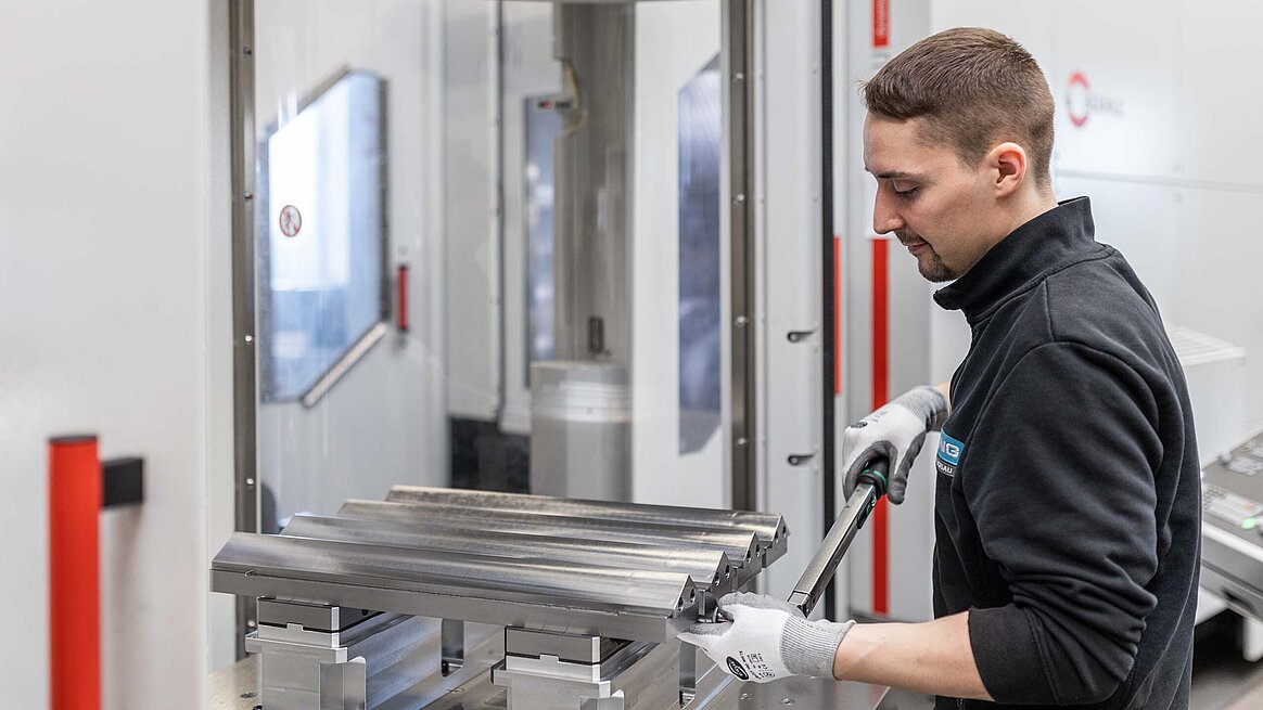 Automationslösung HS flex heavy von Hermle