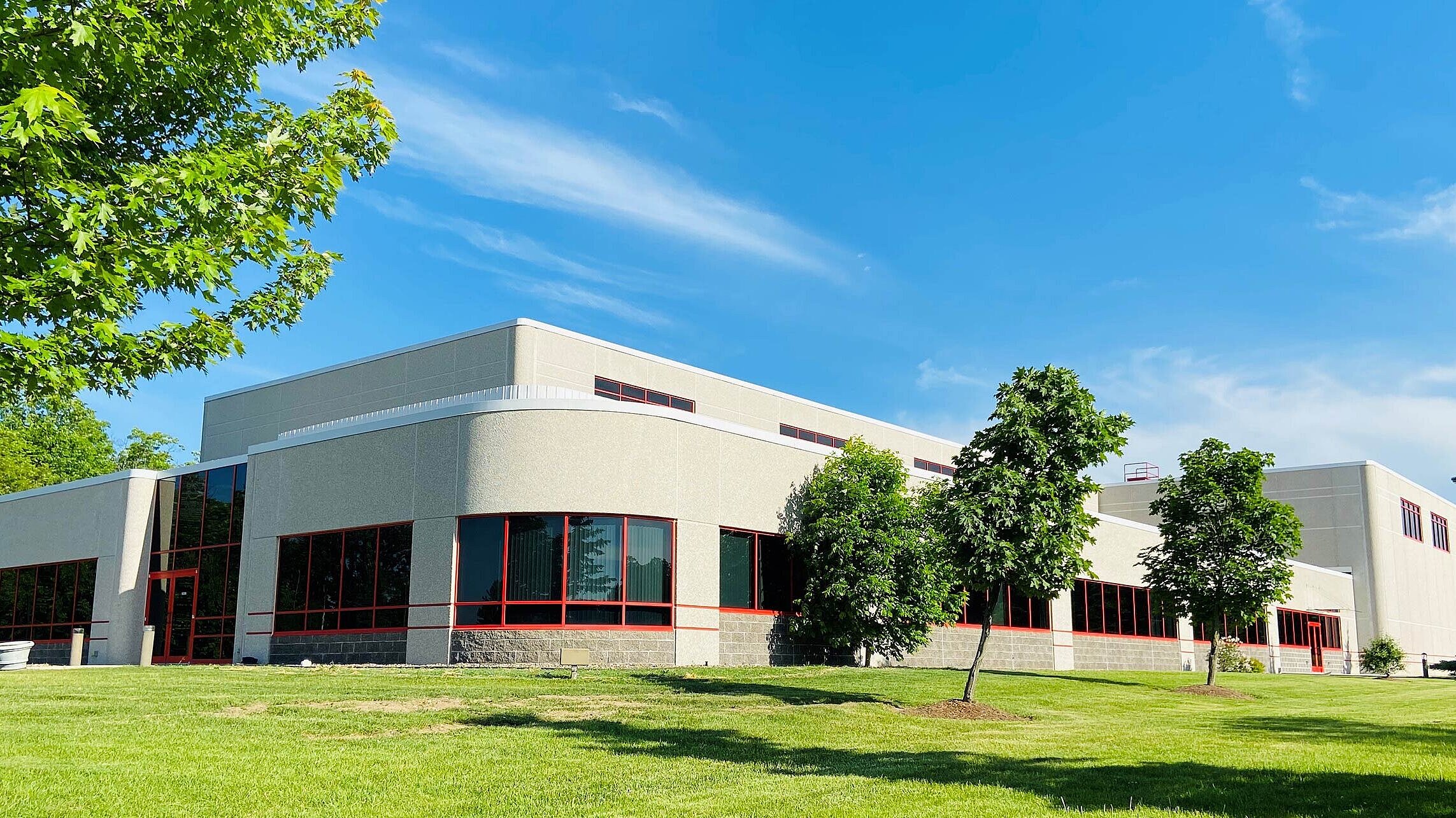 Gebäude der Vertriebsniederlassung Hermle USA Inc. in Milwaukee/WI.