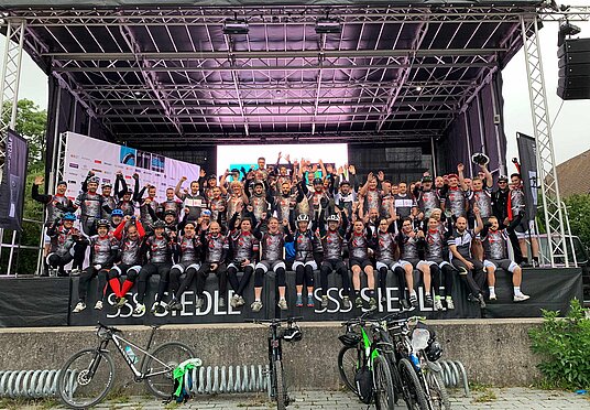 Das Hermle AG Team schneller Span beim Schwarzwald-Bike-Marathon 2019