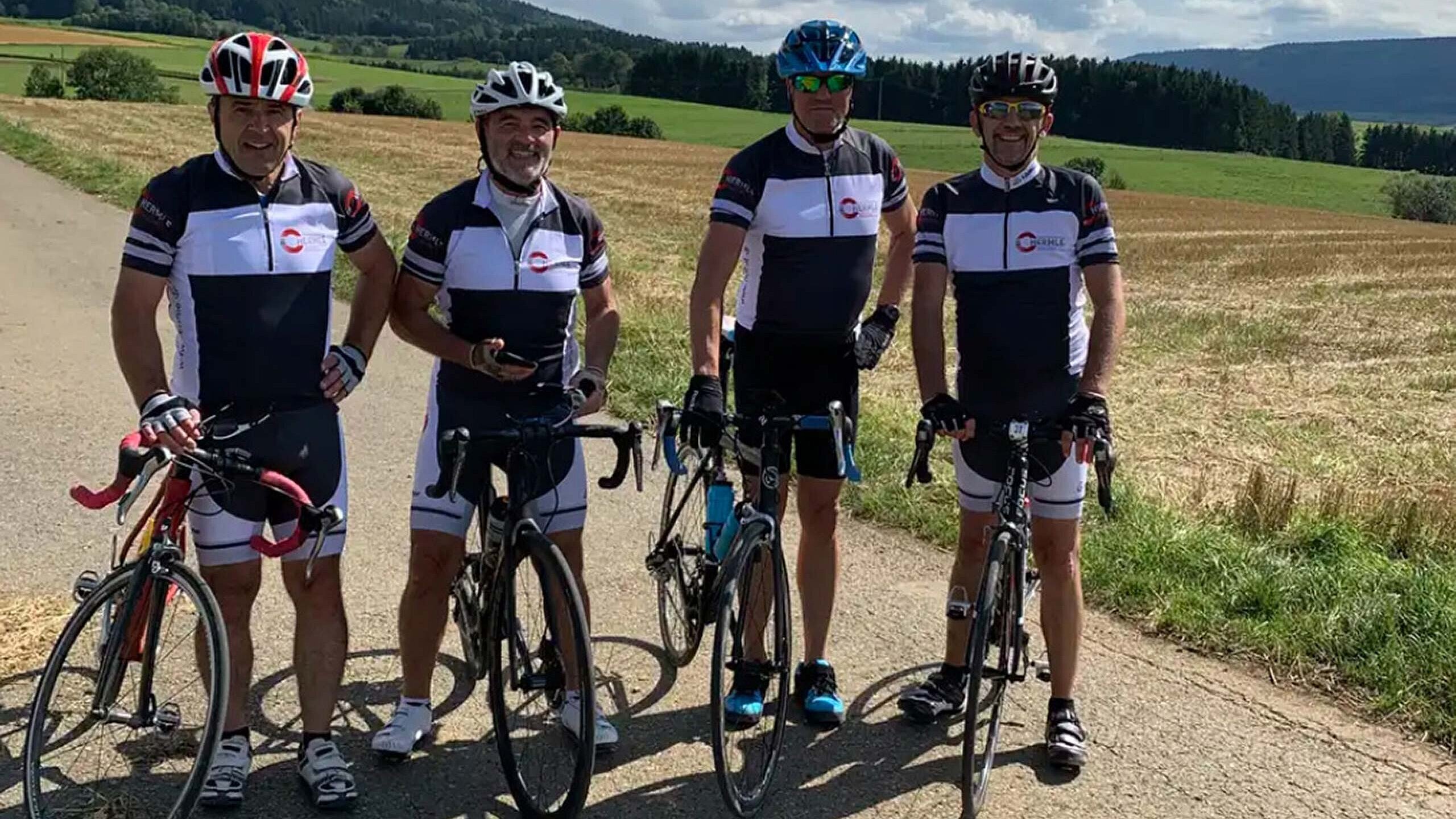 Einzelne Mitarbeiter vom Biketeam “Hermle Bike & Run“