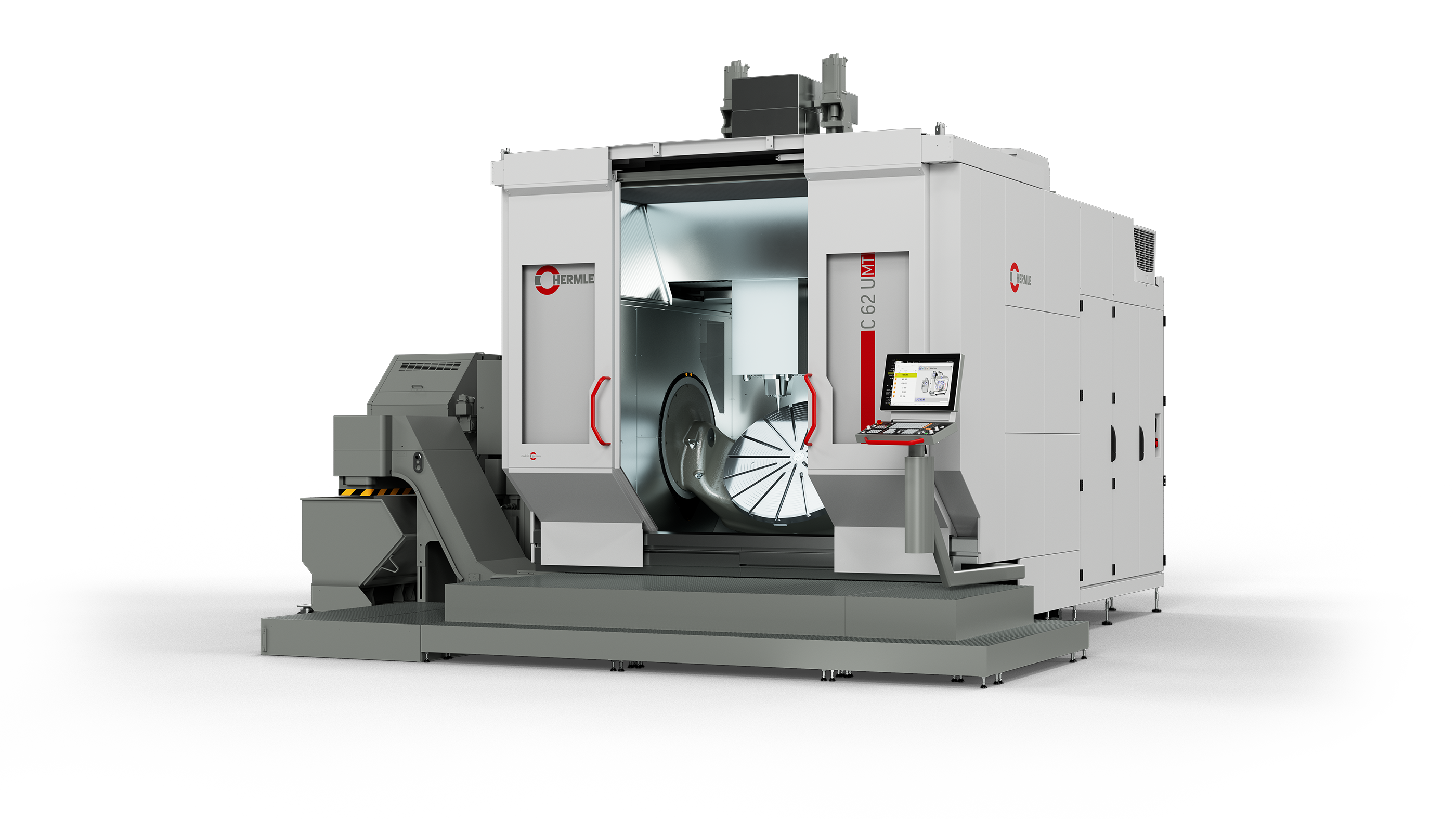 HERMLE C 62 U MT - 5-Achsen Bearbeitungszentrum in MT-Ausführung (Mill/Turn)